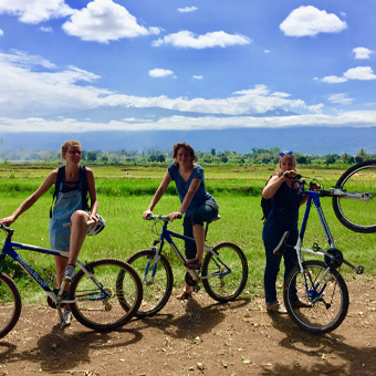 Cycling Around Moshi