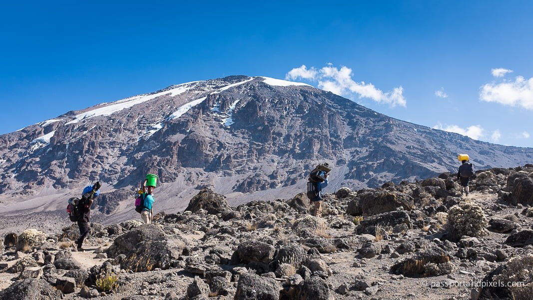 Mount Kilimanjaro rising above the plains