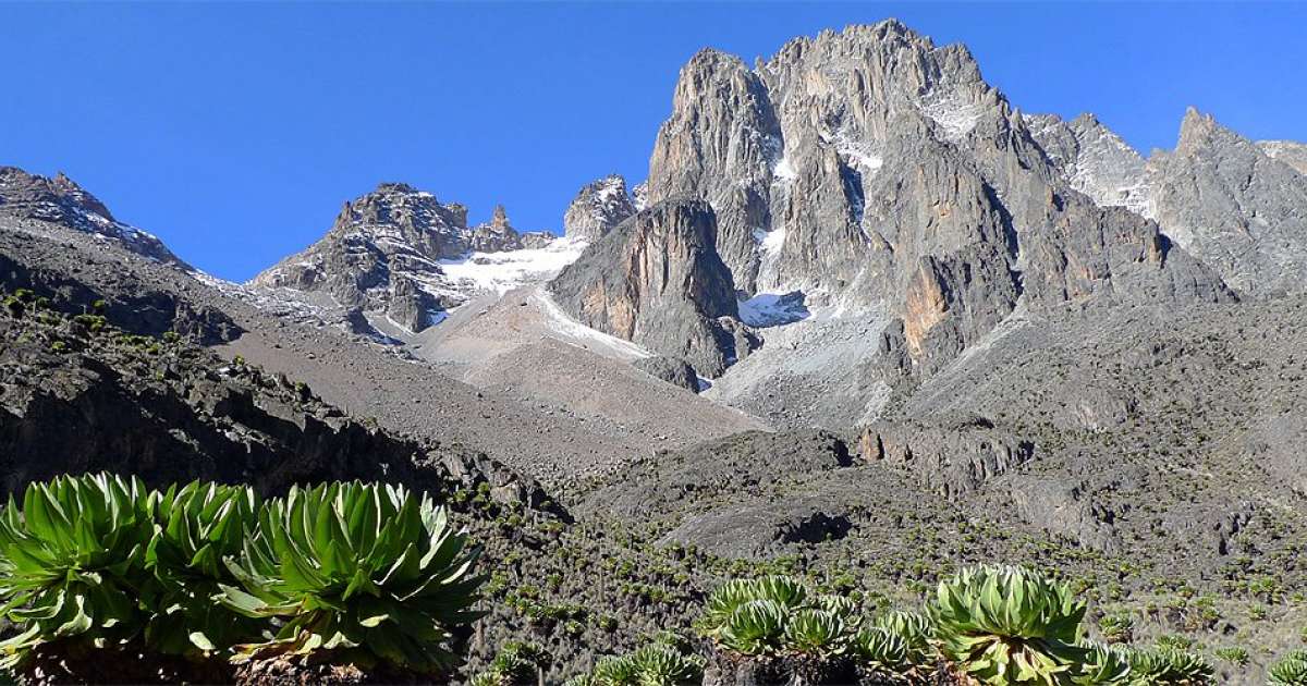 5Days Mount Kenya Climb Chogoria Naro Moru Route