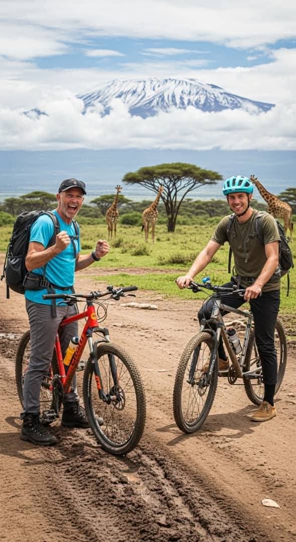Cycling Around Moshi
